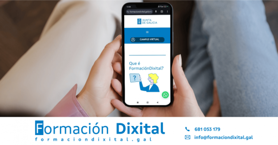 Formación Dixital: más de 1.000 personas ya participan en el programa gratuito de capacitación digital de la Xunta