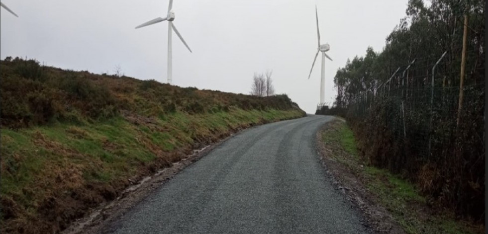 As Pontes culmina la adecuación de caminos rurales en la zona de Veiga da Nata