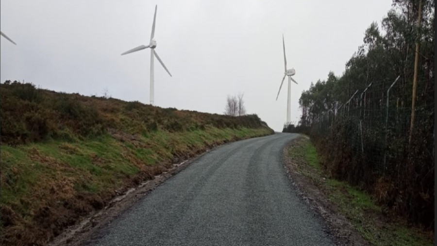 As Pontes culmina la adecuación de caminos rurales en la zona de Veiga da Nata