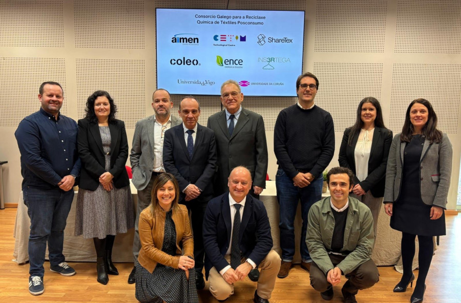 Ence impulsa el Consorcio Galego de Reciclaxe Químico Textil