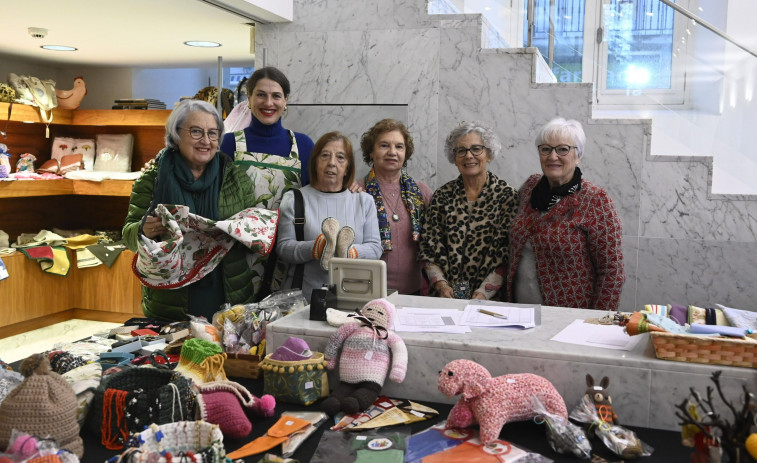 Los rastrillos y las tiendas solidarias, presentes en Ferrol en el preludio de la Navidad