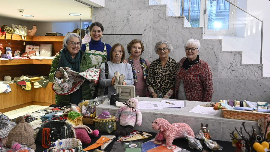 Los rastrillos y las tiendas solidarias, presentes en Ferrol en el preludio de la Navidad