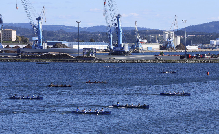 Más de 60 bateles en la Bandeira Cidade de Ferrol