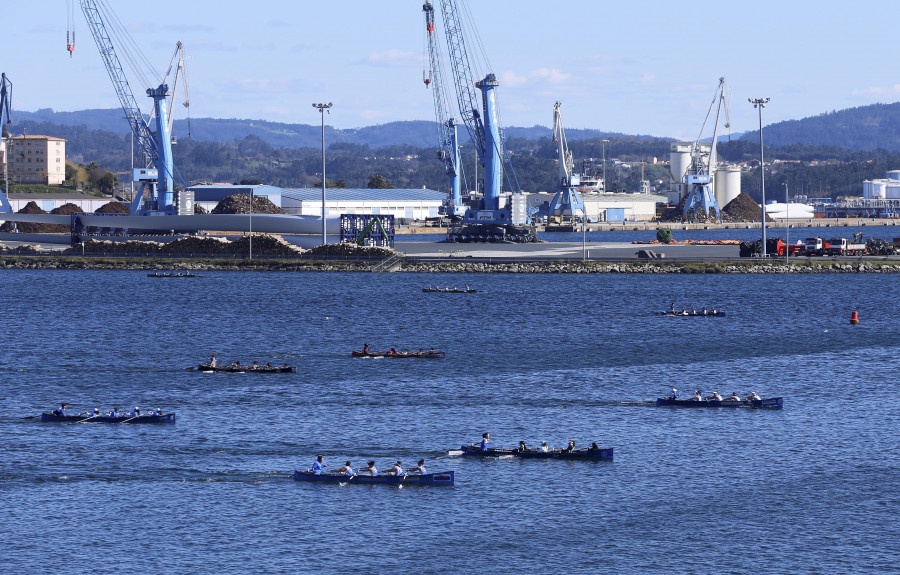 Más de 60 bateles en la Bandeira Cidade de Ferrol