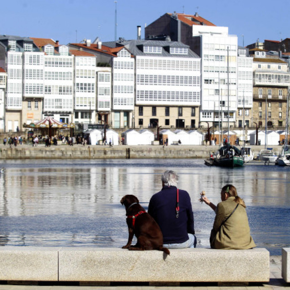 Galicia inicia la semana bajo influencia anticiclónica y temperaturas estables