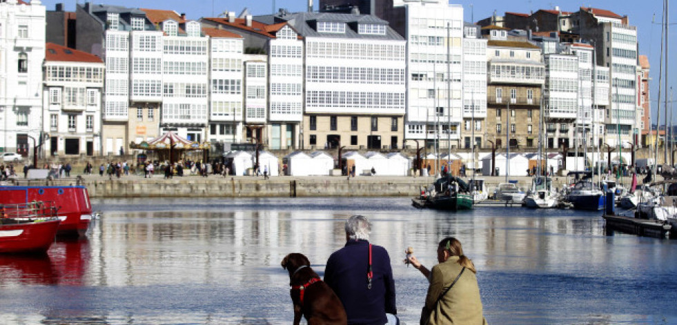 Galicia inicia la semana bajo influencia anticiclónica y temperaturas estables