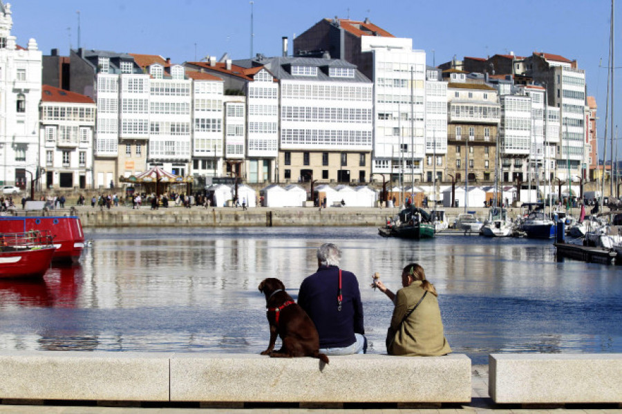 Galicia inicia la semana bajo influencia anticiclónica y temperaturas estables