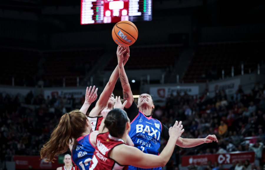 El Casademont Zaragoza-Baxi Ferrol se decidió sobre la bocina