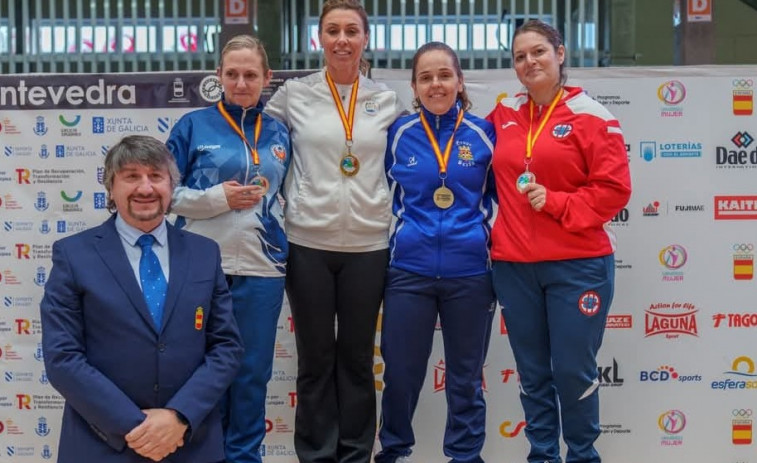 La final de la Liga Nacional de karate se salda con tres bronces locales