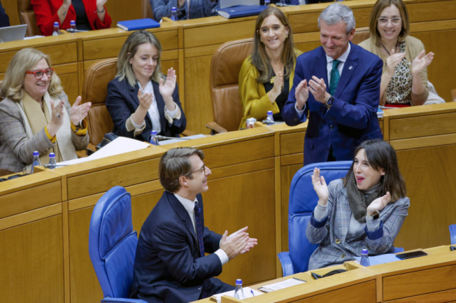 Os orzamentos galegos de 2025 quedan aprobados polo PP, con só unha emenda dos grupos da oposición