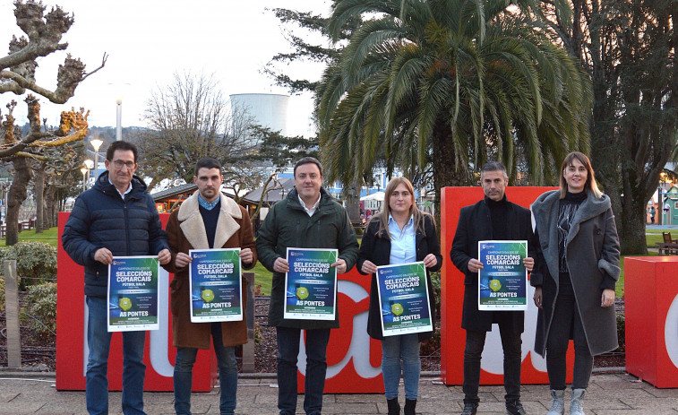 Cuatro selecciones de Ferrol competirán en As Pontes en la fase final del Autonómico de fútbol sala