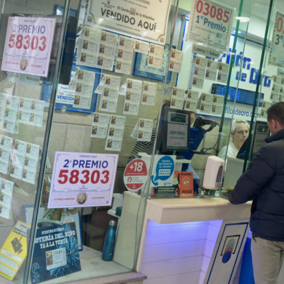 La lotería empieza bien con un tercer premio vendido en Ferrol