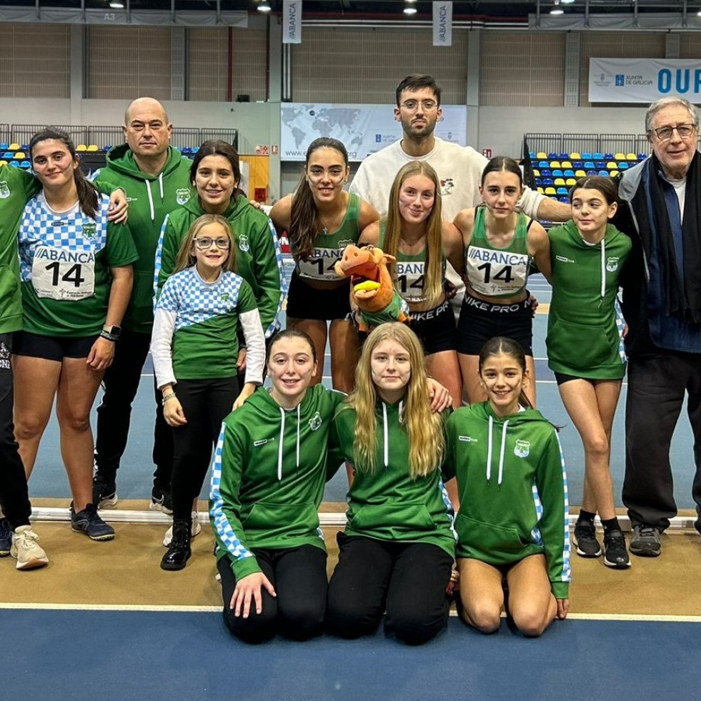 Grandes éxitos del Club Atletismo Narón y del Atletismo Ferrol en el Trofeo Abanca