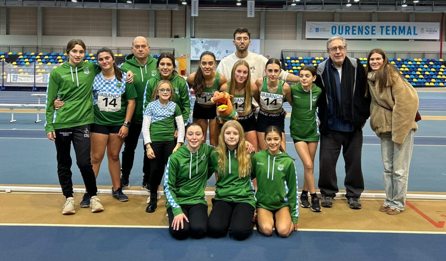 Grandes éxitos del Club Atletismo Narón y del Atletismo Ferrol en el Trofeo Abanca