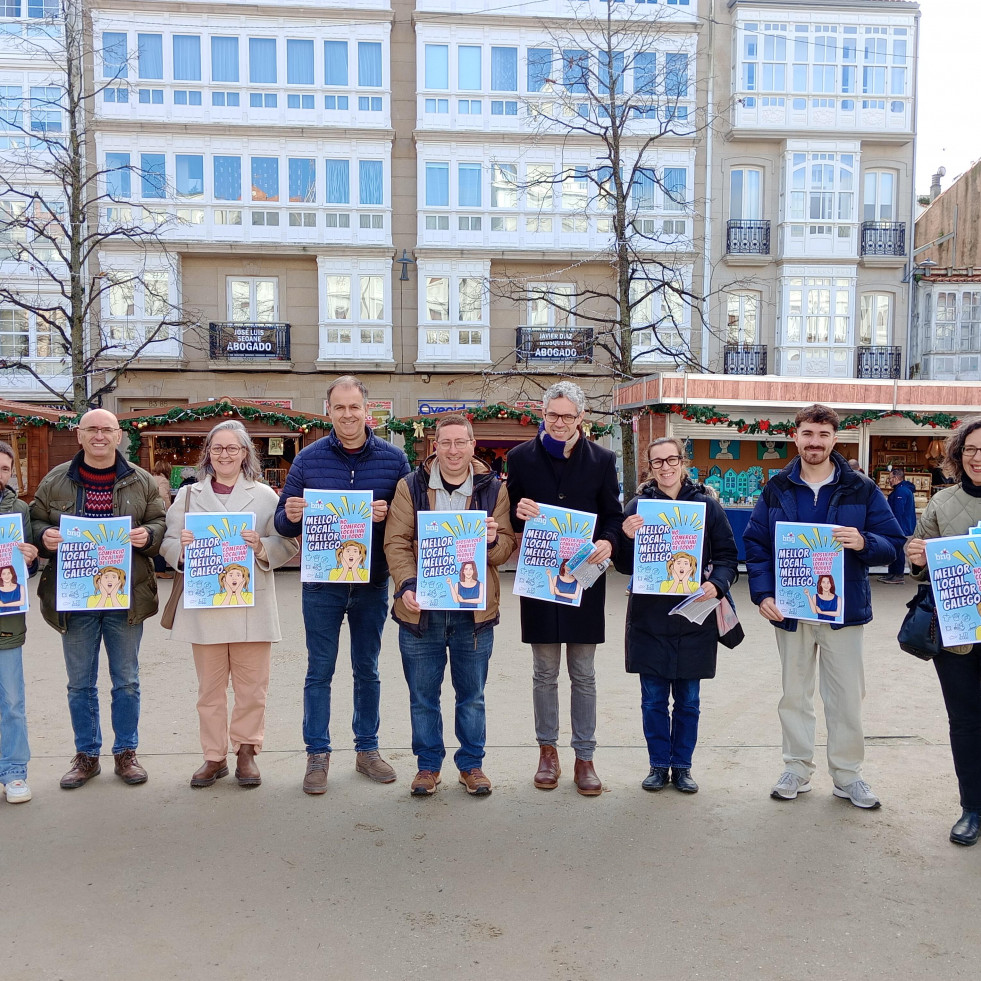 El BNG presenta su campaña “Mellor local, mellor galego” de apoyo al comercio de proximidad