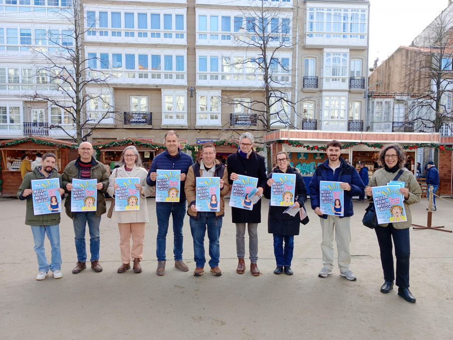 El BNG presenta su campaña “Mellor local, mellor galego” de apoyo al comercio de proximidad