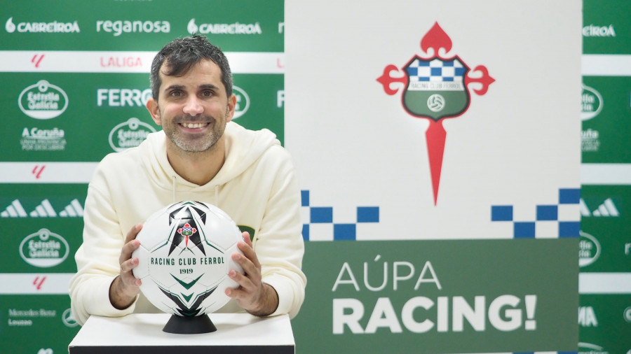 Álex López, capitán del Racing de Ferrol: “Necesitamos que venga gente que nos ayude a aumentar el nivel competitivo”