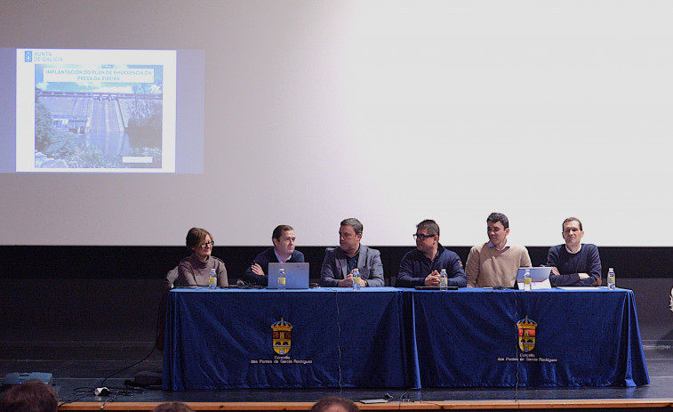 Reunión de coordinación del Plan de Emergencia de la Presa da Ribeira