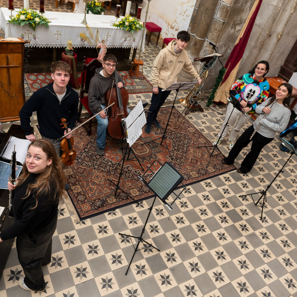 Los grandes músicos de San Sadurniño cierran 2025 en la iglesia parroquial