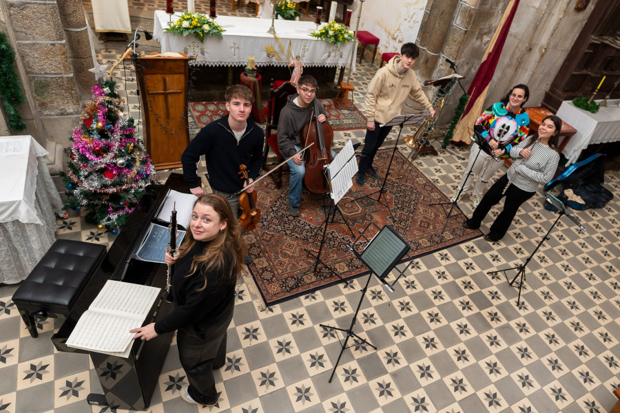 Los grandes músicos de San Sadurniño cierran 2025 en la iglesia parroquial