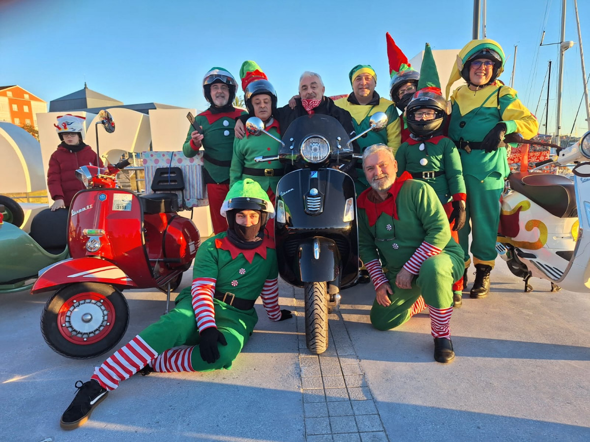 Vespas nochebuena