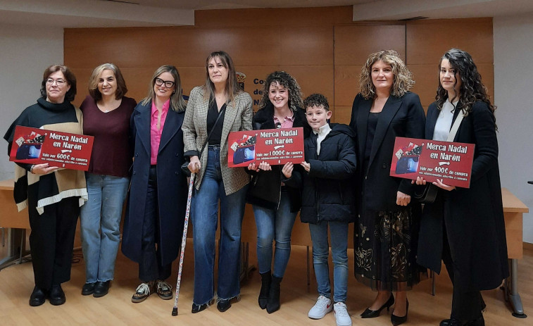 La campaña Merca Nadal ya tiene a sus tres ganadoras de los vales de compra sorteados