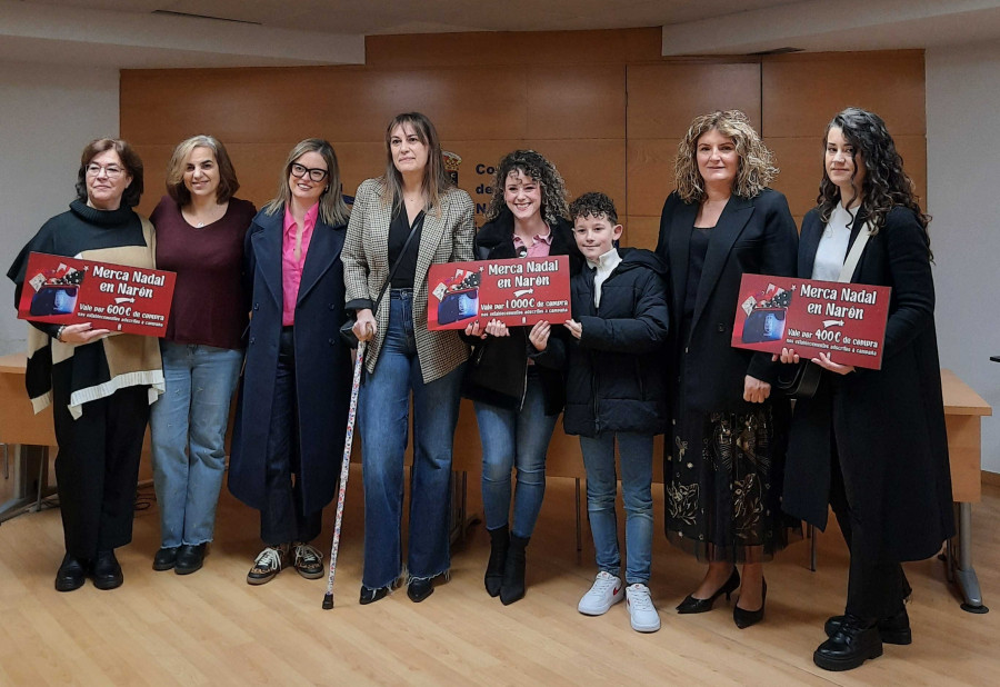 La campaña Merca Nadal ya tiene a sus tres ganadoras de los vales de compra sorteados