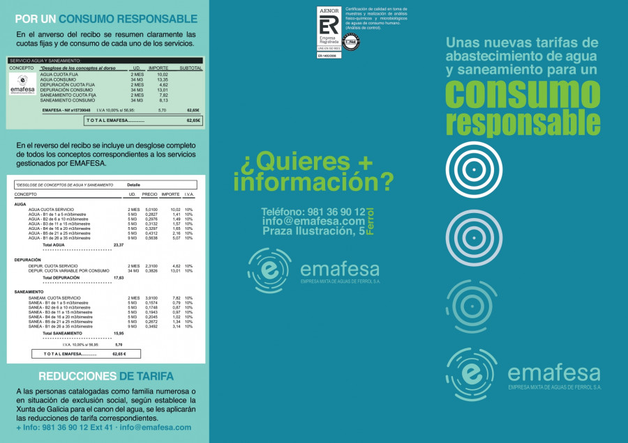 El BNG carga contra el gobierno local por los dípticos remitidos por Emafesa a los vecinos