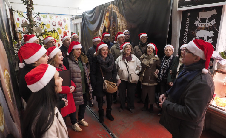 Los mercados, protagonistas de la Navidad en Ferrol