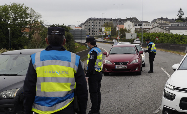 La Policía Local de Ferrol realizó casi 200 pruebas de alcoholemia el fin de semana