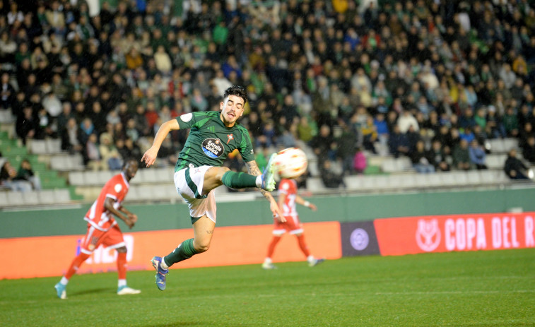 Racing de Ferrol contra Rayo Vallecano el partido