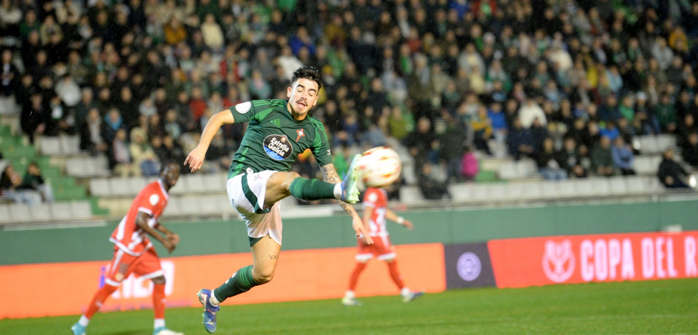 Racing de Ferrol contra Rayo Vallecano el partido