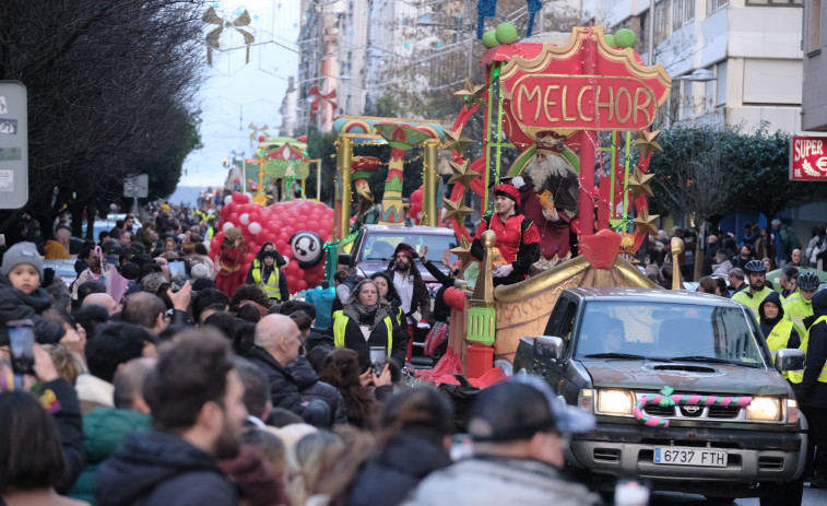 Cabalgata de Reyes en Ferrol y Narón: así llegaron Sus Majestades a la comarca