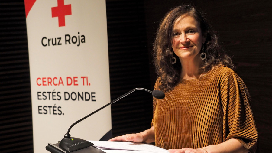 Carmen Fernández, presidenta de Cruz Roja: “Ferrol es una ciudad solidaria y generosa con los demás”