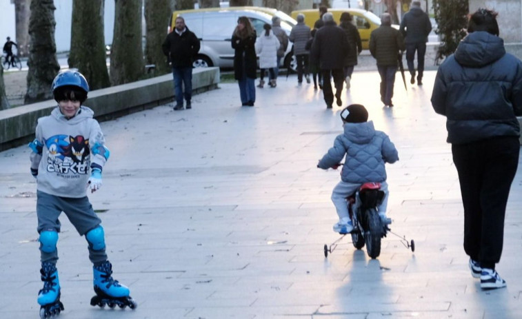 La ciudad se cubrió de espíritu navideño para despedir las fiestas de este año