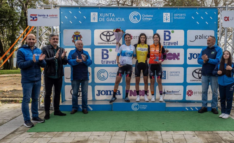 La aresana Lara Pita, subcampeona gallega de ciclocross