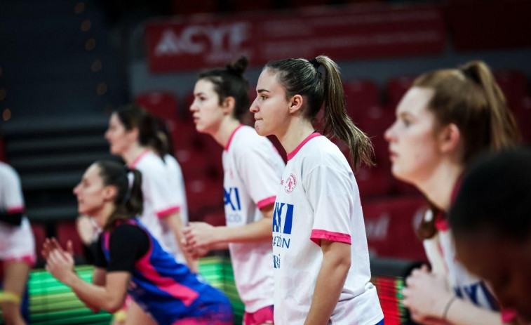 Baloncesto Baxi Ferrol | Àngela Mataix: “El DVTK es un equipo duro, pero jugar en A Malata es complicado”