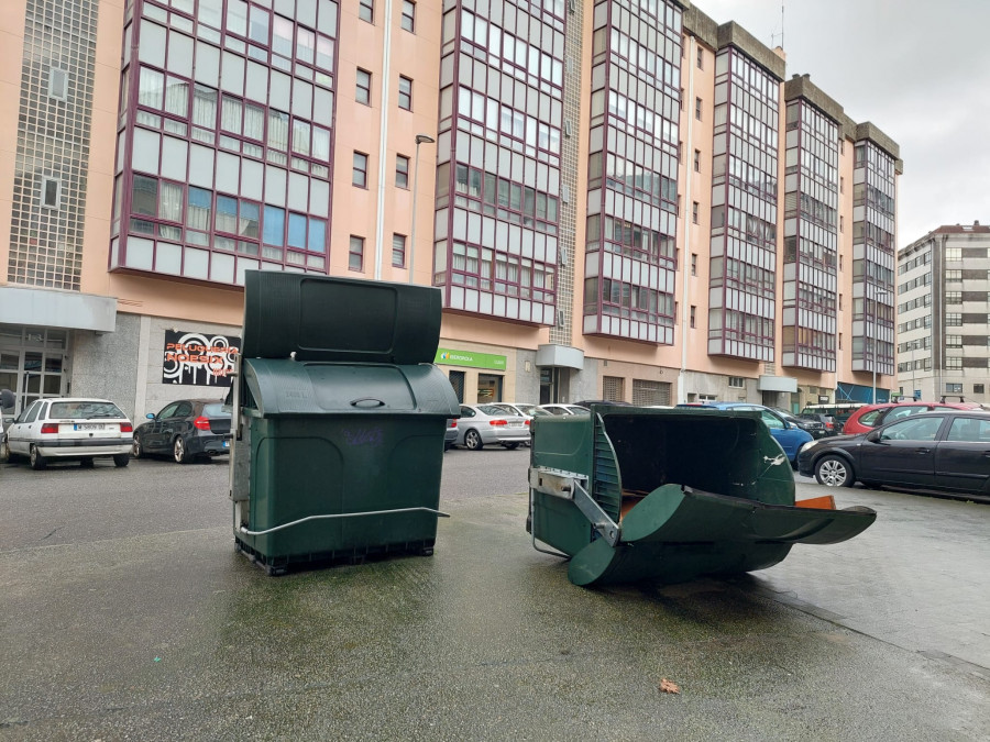 La primera borrasca del año deja pocas incidencias en Ferrolterra