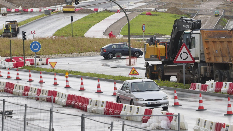 Nuevo cierre al tráfico por las obras de As Pías desde el lunes