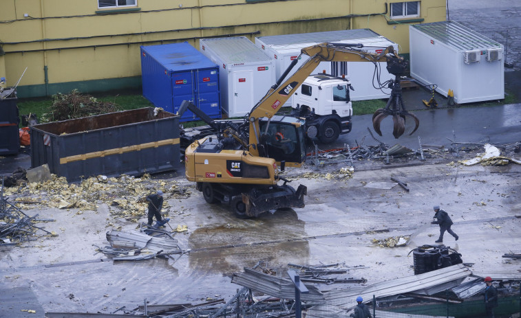 Las demoliciones inician las obras en la Factoría de Subsistencias