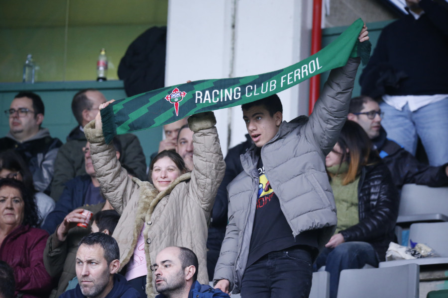 Así fue el Racing de Santander-Racing de Ferrol (6-0)