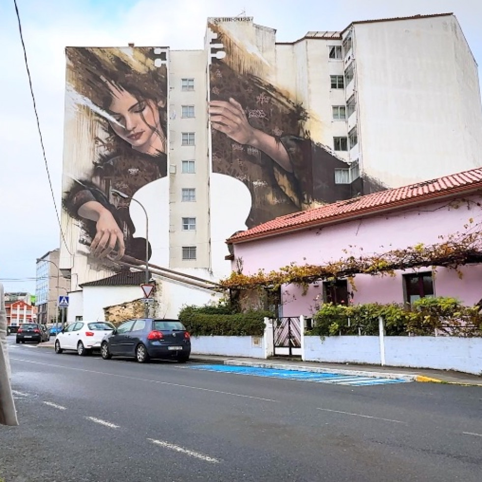 Tu destino: los murales de Fene, As Pontes y Canido