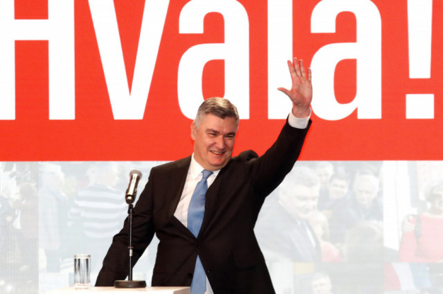 Milanovic es reelegido presidente de Croacia con el 74% de los votos, según escrutinio