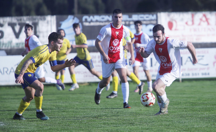 Julián Nieto, Álvaro y Balbás, protagonistas de la remontada mugardesa en diez minutos