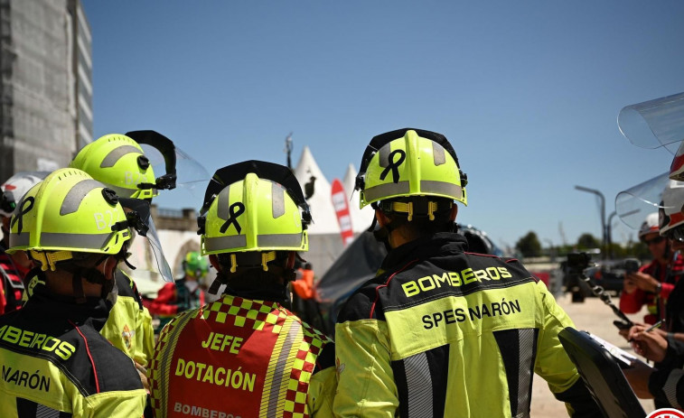 Los bomberos de Narón cierran el 2024 con un total de 600 intervenciones en la localidad