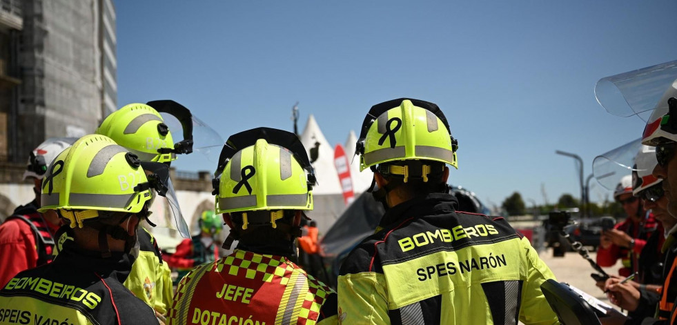 Los bomberos de Narón cierran el 2024 con un total de 600 intervenciones en la localidad