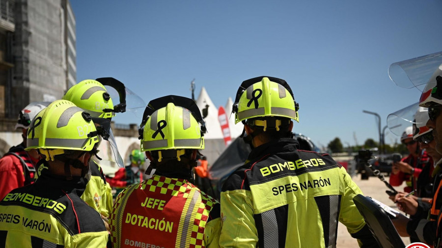 Los bomberos de Narón cierran el 2024 con un total de 600 intervenciones en la localidad