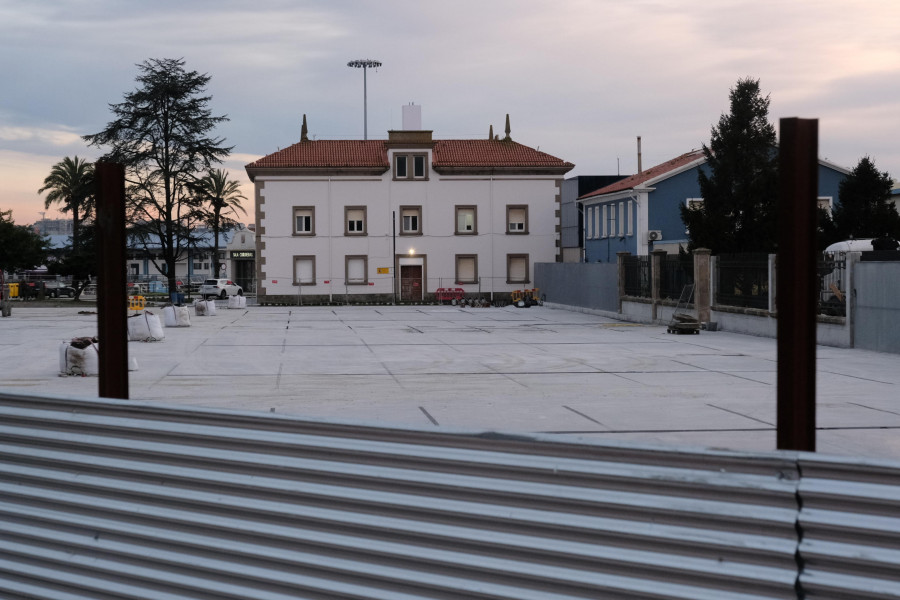 El nuevo aparcamiento en el puerto se inaugurará a lo largo del mes de febrero