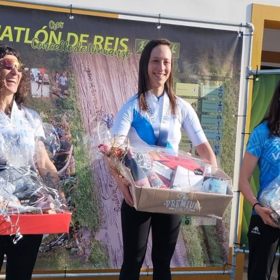 Mar Delgado, del Triatlón Ferrol, siete veces la mejor