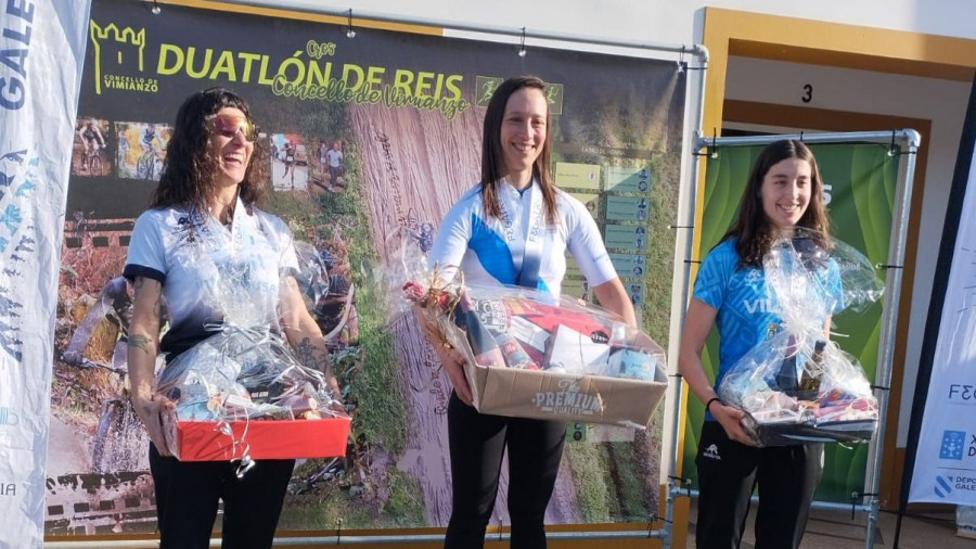 Mar Delgado, del Triatlón Ferrol, siete veces la mejor